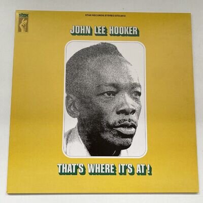 John Lee Hooker That's Where It's At! (Vinyl) 2018 Europe Reissue