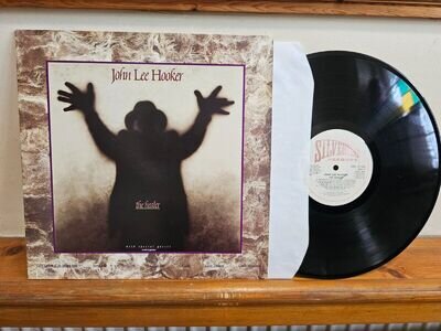 John Lee Hooker, The Healer, LP, Silvertone Records 1989 ORE LP 508, EX/EX