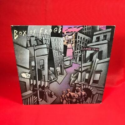 BOX OF FROGS Strange Land 1986 UK vinyl LP Rory Gallagher Jimmy Page Ian Dury