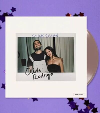 Olivia Rodrigo & Noah Kahan Stick Season And Lacy 7” Vinyl Mint/Sealed.