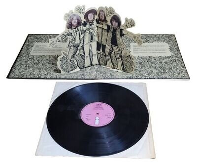 JETHRO TULL LP STAND UP ILPS9103 1969 PINK ISLAND LABEL A2 POP UP GF - RARE