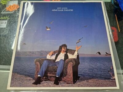 Jeff Lynne – Armchair Theatre Vinyl Record FIRST EU Pressing BLACK 1990 ELO