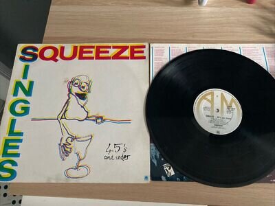 Squeeze Singles 45’s And Under Vinyl 1982 AMLH 68552