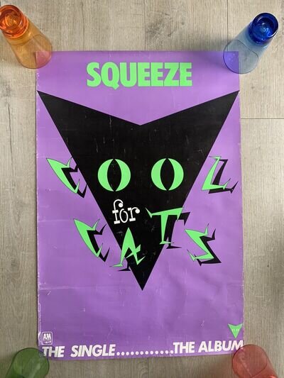 squeeze cool for cats Promo Poster Original