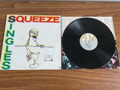 squeeze singles 45's and under vinyl Lp V/G