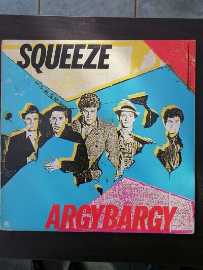 Squeeze , Argy Bargy , Vinyl Album , 1980 Good + /Very Good