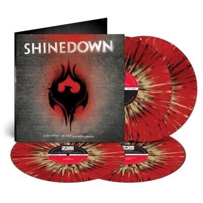 Shinedown - Somewhere In The Stratosphere - Red Black & Beige Splatter Vinyl 4LP