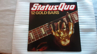 STATUS QUO "12 GOLD BARS" VINYL LP RECORDS