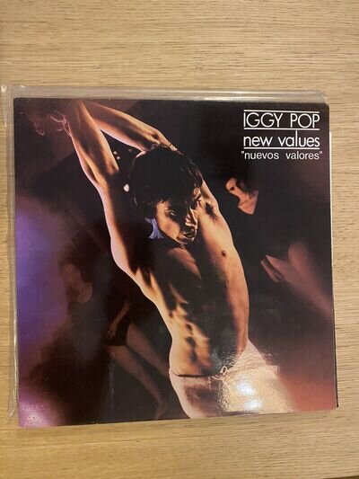 Iggy Pop - New Values (Nuevos Valores) 12” Vinyl