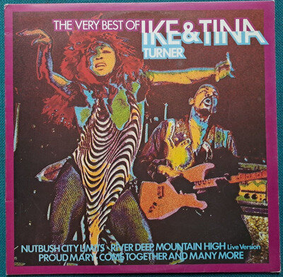 Ike & Tina Turner - The Very Best Of - 12" Vinyl LP Album RECORD HITS EX