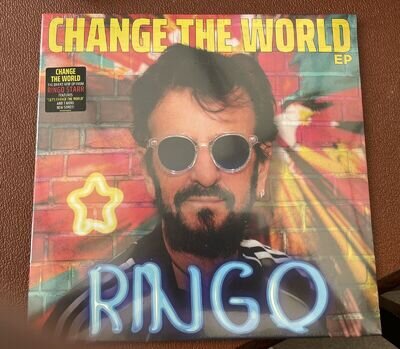 Change the World by Ringo Starr (Record, 2021) New & Sealed