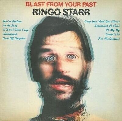 RINGO STARR Blast From Your Past Vinyl Record Album LP Apple 1975 1st Rock Music