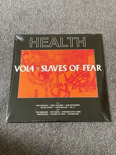 HEALTH Vol 4 Slaves of Fear - Vinyl LP New Sealed free postage DAMAGED