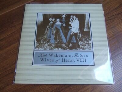 RICK WAKEMAN - THE SIX WIVES OF HENRY VIII - A1 S1/B1 S2 TRANS RED A&M 64361 NM