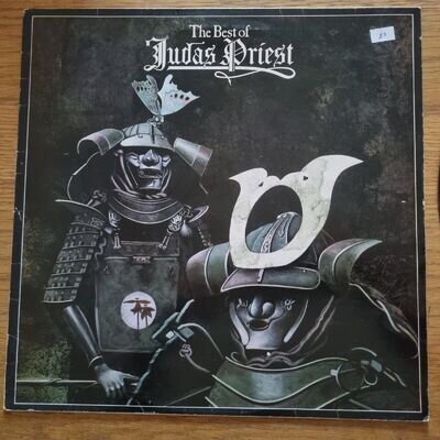 Judas Priest - The Best Of Judas Priest 1980 LP Gull Records GULP 1026