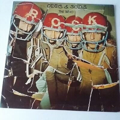 The Who - Odds & Sods - Vinyl Album LP UK 1st Press A//1 B//1 Braille Track EX