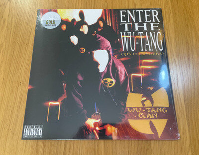 Wu-Tang Clan - Enter The Wu-Tang (36 Chambers) GOLD Vinyl LP **NEW / SEALED**