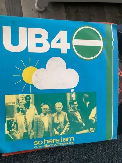 UB40. So here I am. 7” vinyl VG+ 1983 Dep international