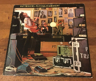 Pat Travers - Putting it Straight. 1977 Vinyl LP. EX/VG+/EX. Offers?