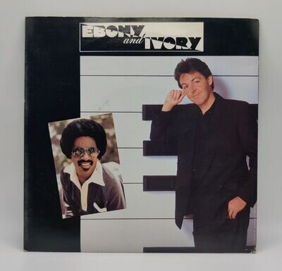 Paul McCartney – Ebony And Ivory 7" Vinyl Pop Rock Single R6054 VG+