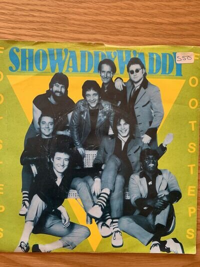 Showaddywaddy - Footsteps (7" Single 1981) VG+