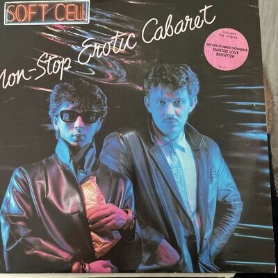 Soft Cell - Non-Stop Erotic Cabaret 1981 Vinyl Album LP Some Bizarre BZLP 2 A2B2