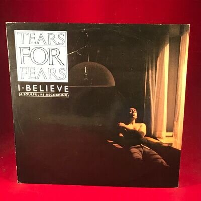 TEARS FOR FEARS I Believe 1985 UK 4-track 12" vinyl single Sea Song Shout remix