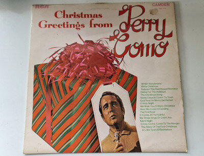 Perry Como - Christmas Greetings From Perry Como - 12" vinyl LP album