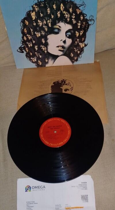 Mott The Hoople The Hoople USA 1st Press LP Vinyl Record US - EX Martin Duffy