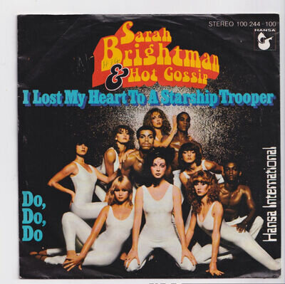 (nW685) Sarah Brightman & Hot Gossip, I Lost My Heart To A Star- 1978 - 7" vinyl