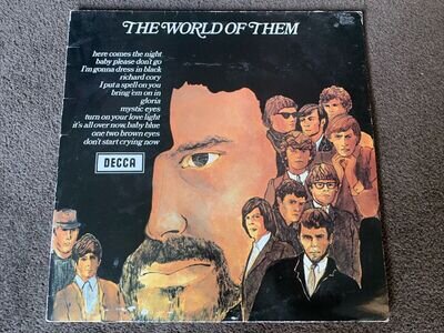 THEM- The World of Them (12" Vinyl LP, 1970 Decca) Van Morrison