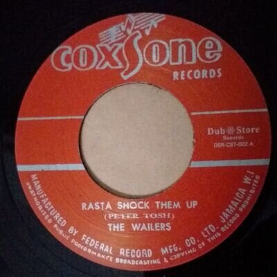 The Wailers / Soul Bros ‎– Rasta Shock Them Up / Ringo's Ska 7"