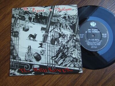 THE POGUES & THE DUBLINERS - THE IRISH ROVER - PIC/SLEEVE STIFF BUY 258 EX+