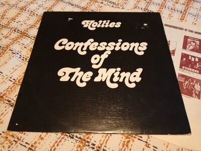 THE HOLLIES - CONFESSIONS OF THE MIND - ORIGINAL UK LP IN TEXTURED SLEEVE