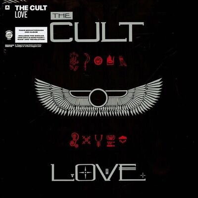 The Cult Love Reissued Black Vinyl LP [New & Sealed]