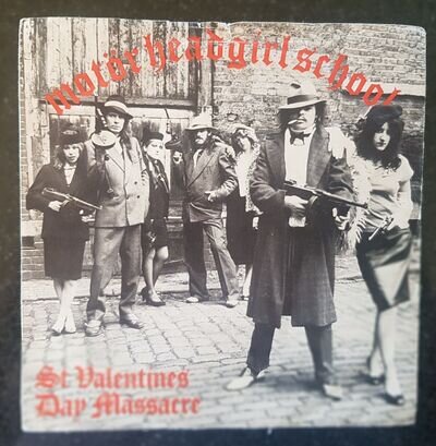 MOTORHEAD/GIRLSCHOOL/ 7" Vinyl/St Valentines Day Massacre/3 trk.EP/1980 BRO 116