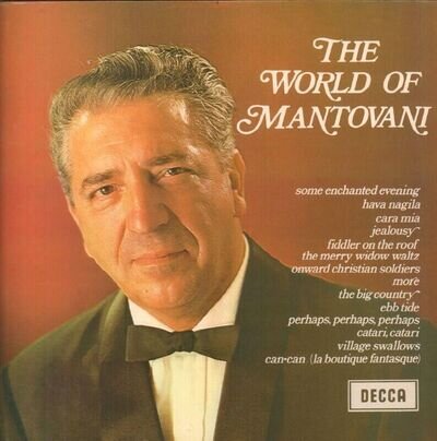 Mantovani(Blue Label Vinyl LP)The World Of-Decca-SPA 1-UK-1968