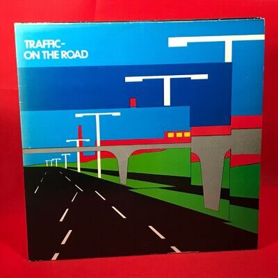 TRAFFIC On The Road 1973 UK double vinyl LP live in Germany original