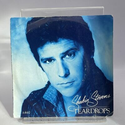 Teardrops Shakin Stevens 7" Single Vinyl Record