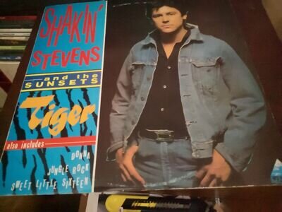 SHAKIN' STEVENS AND THE SUNSETS Tiger - French Vinyl LP EXCELLENT CONDITION