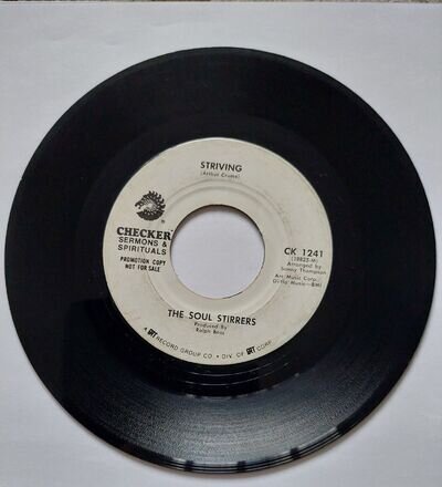 The Soul Stirrers - Striving / Slow Train CHECKER EX