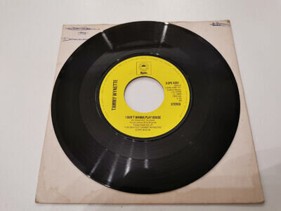 tammy wynette i dont wanna play house 7" vinyl record very good condition