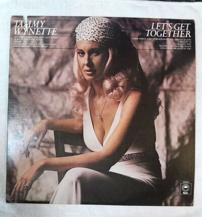 TAMMY WYNETTE - Let's Get Together (1977 LP, Epic Records) Excellent Condition