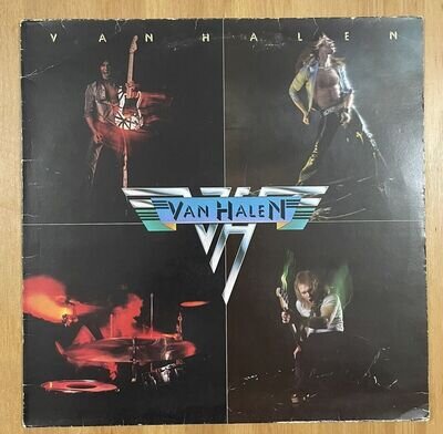 Van Halen Self Titled Vinyl Warner Records Burbank Label 1978