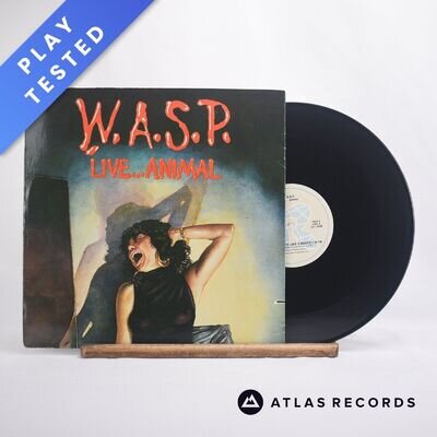 W.A.S.P. Live...Animal 12" EP Vinyl Record 72235-0 Restless Records - VG+/NM