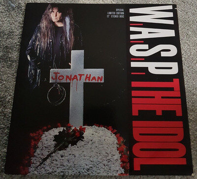 W.A.S.P. - The Idol - Limited Edition 12" Etched Vinyl Single - VG+/VG Condition