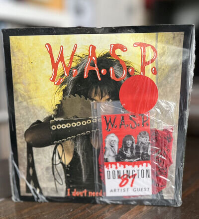 W.A.S.P. - I Don't Need No Doctor, 7", (Vinyl) Donnington ‘81 New Sealed