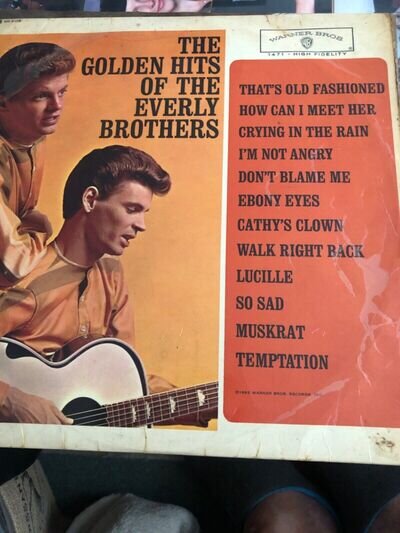 golden hits of the everly brothers vg/vg