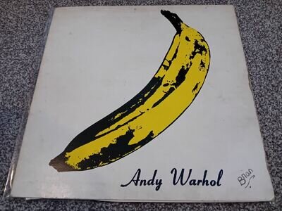 The Velvet Underground And Nico Andy Warhol 12" Vinyl UK 2315056 1971 Reissue