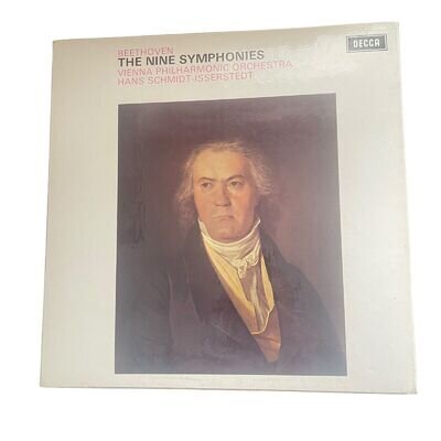 SXLB 6470-5 Beethoven Nine Symphonies Schmidt-Isserstedt 6 LP box Decca